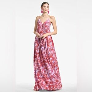 Sachin and Babi Floral Gown